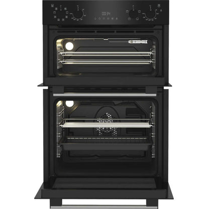 Hotpoint DIH 82G B Built-In Electric Multifunction Double Oven - Black