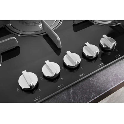 Hotpoint FTGHG 751 D/H(BK) 75cm 5 Burner Gas Hob - Black