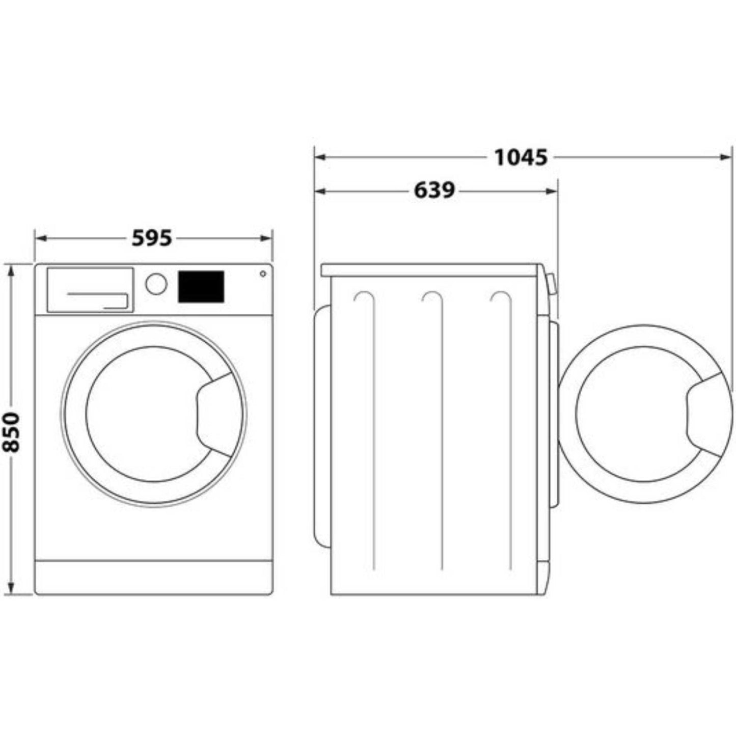 Hotpoint AntiStain 10kg 1400rpm Washing Machine - H 101B ANTI STAIN UK