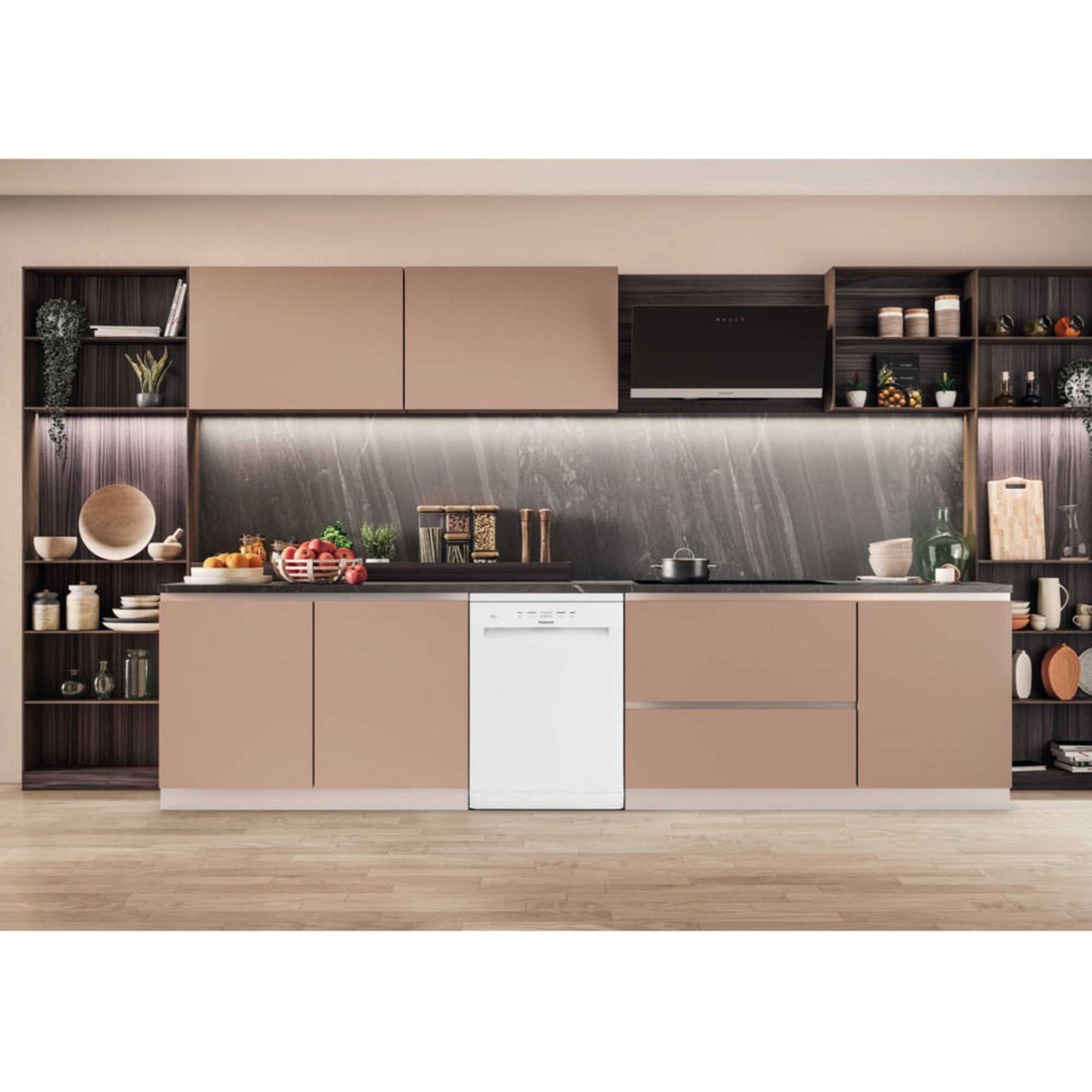 Hotpoint Freestanding Full-Sized Dishwasher - H2F HL626 UK