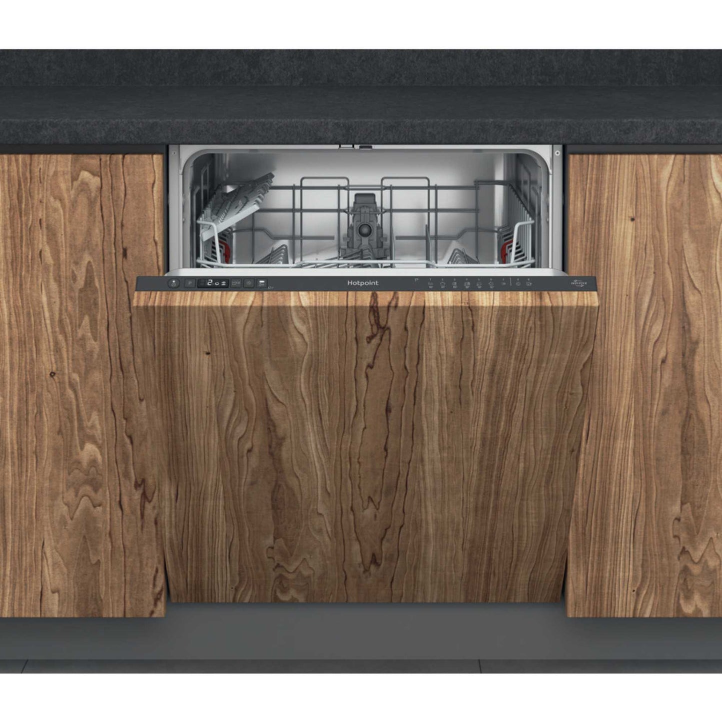 Hotpoint Fully Integrated Full-Sized Dishwasher - H2I HD526 B UK