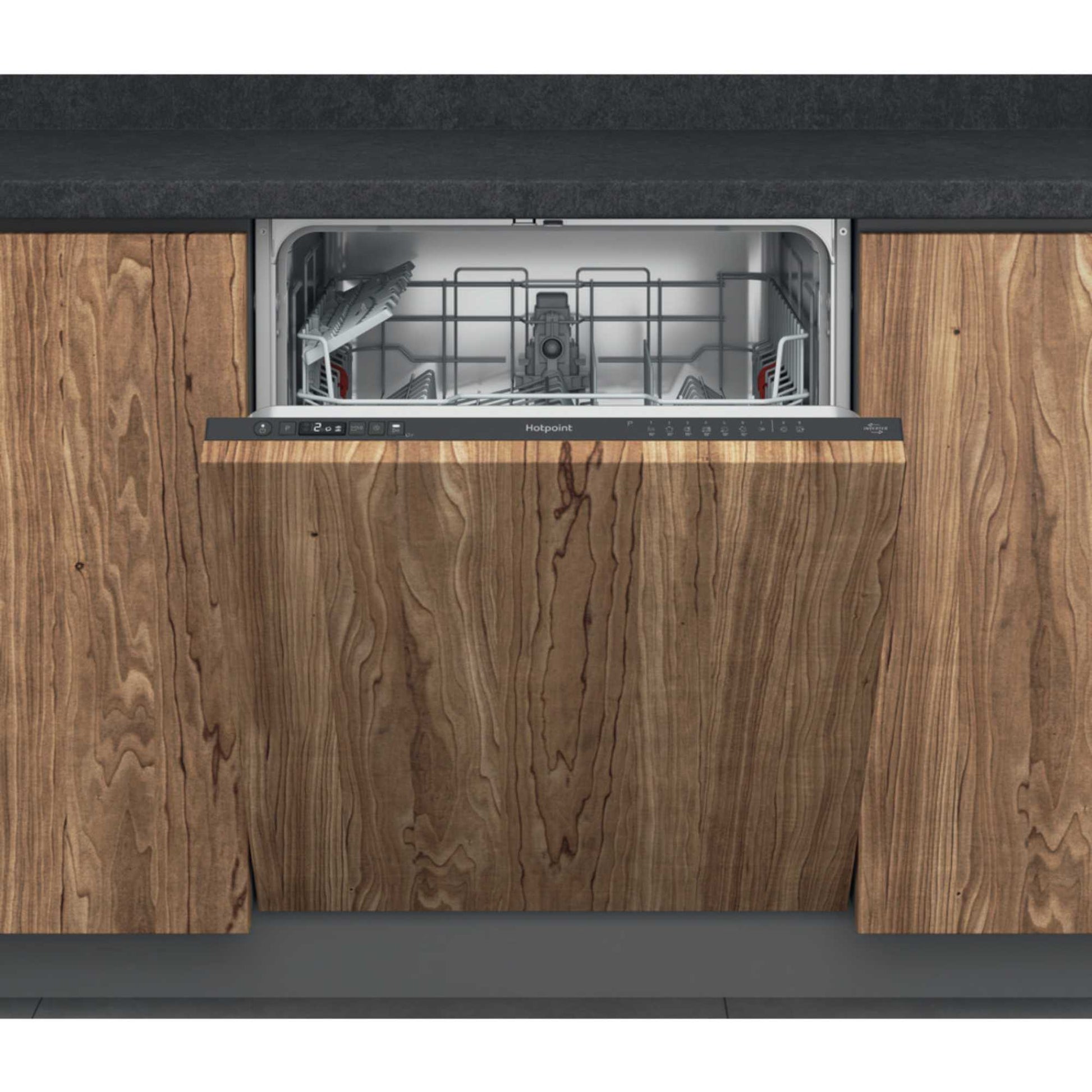 Hotpoint Fully Integrated Full-Sized Dishwasher - H2I HD526 B UK