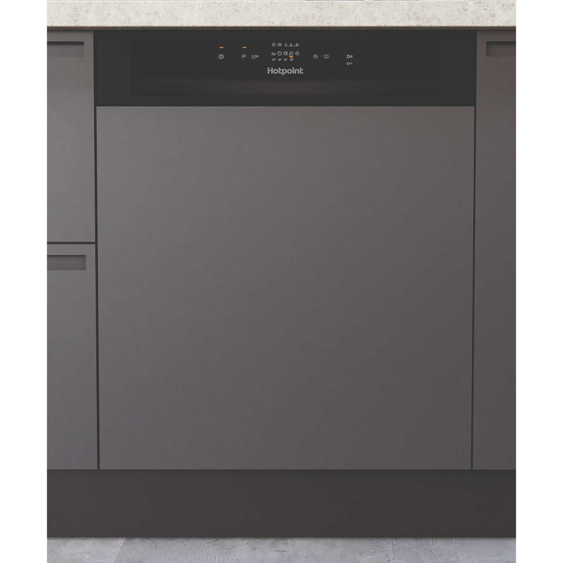 Hotpoint Semi-Integrated Full-Sized Dishwasher - H3B L626 B UK