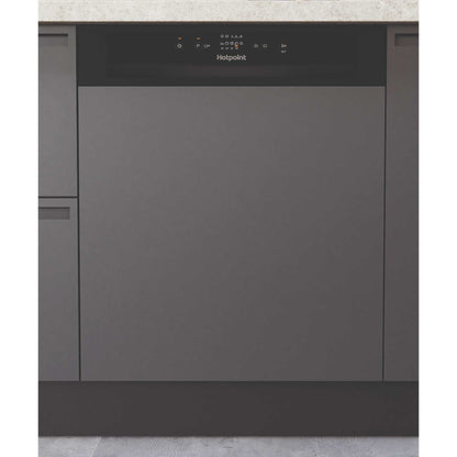 Hotpoint Semi-Integrated Full-Sized Dishwasher - H3B L626 B UK