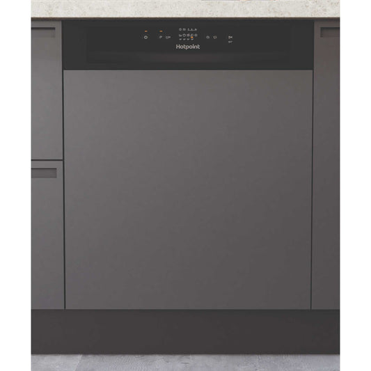 Hotpoint Semi-Integrated Full-Sized Dishwasher - H3B L626 B UK