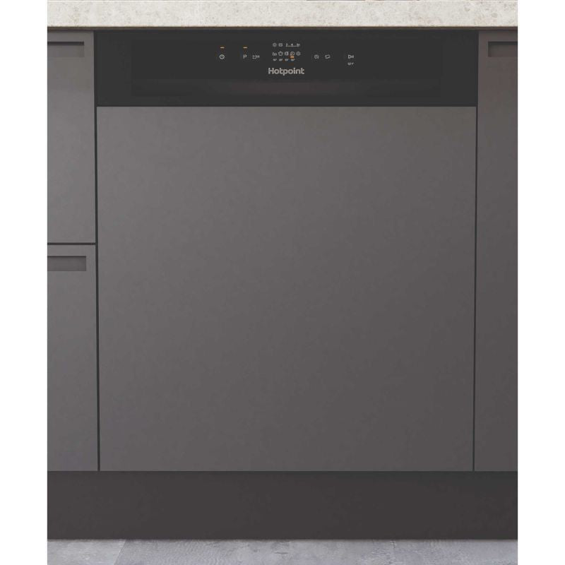 Hotpoint Semi-Integrated Full-Sized Dishwasher - H3B L626 B UK