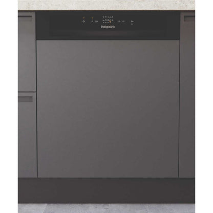 Hotpoint Semi-Integrated Full-Sized Dishwasher - H3B L626 B UK