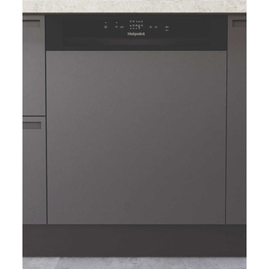 Hotpoint Semi-Integrated Full-Sized Dishwasher - H3B L626 B UK