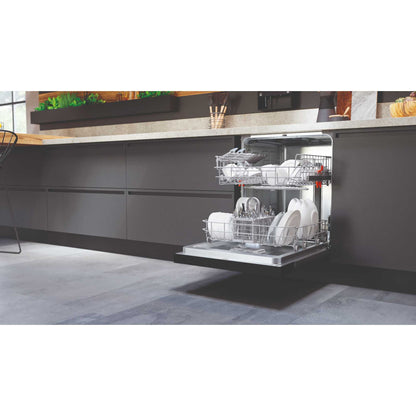 Hotpoint Semi-Integrated Full-Sized Dishwasher - H3B L626 B UK