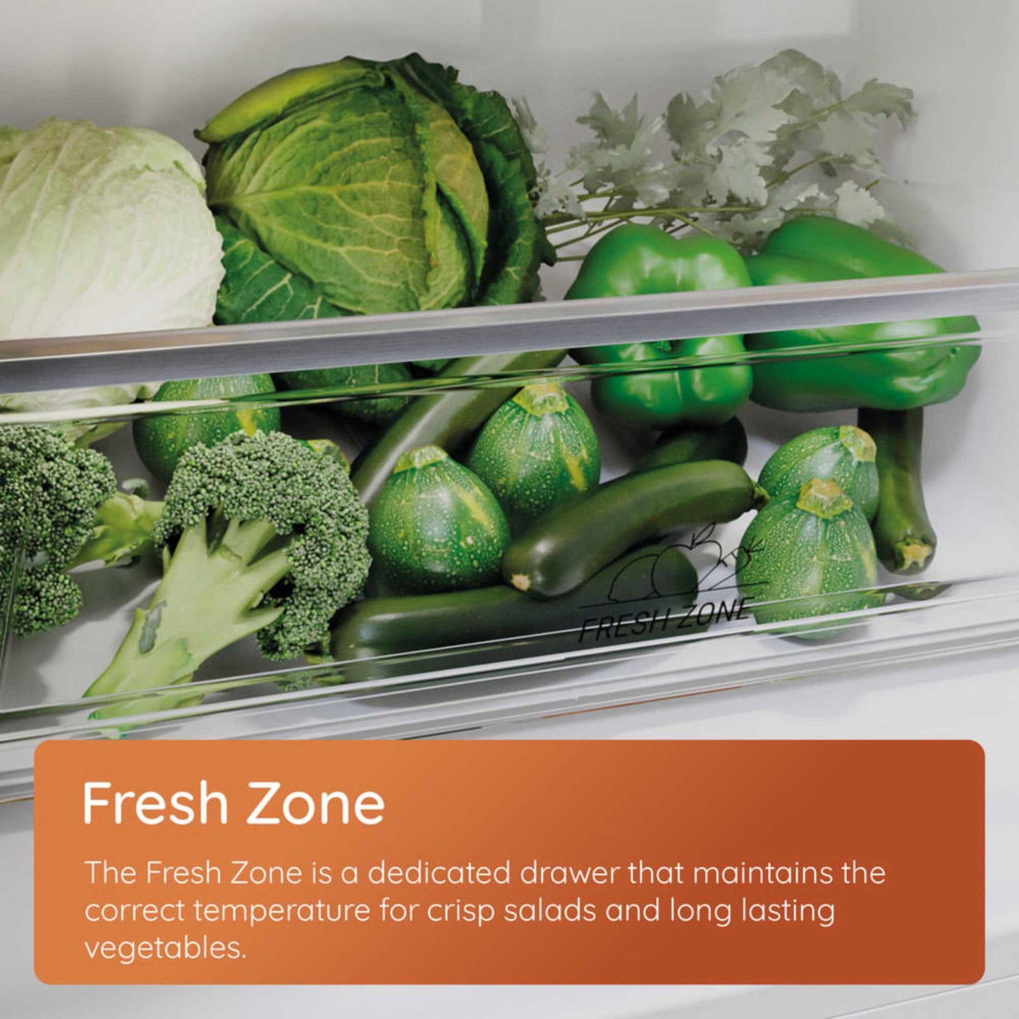 Hotpoint Undercounter Larder Fridge Low Frost - White - H55R1 112W UK