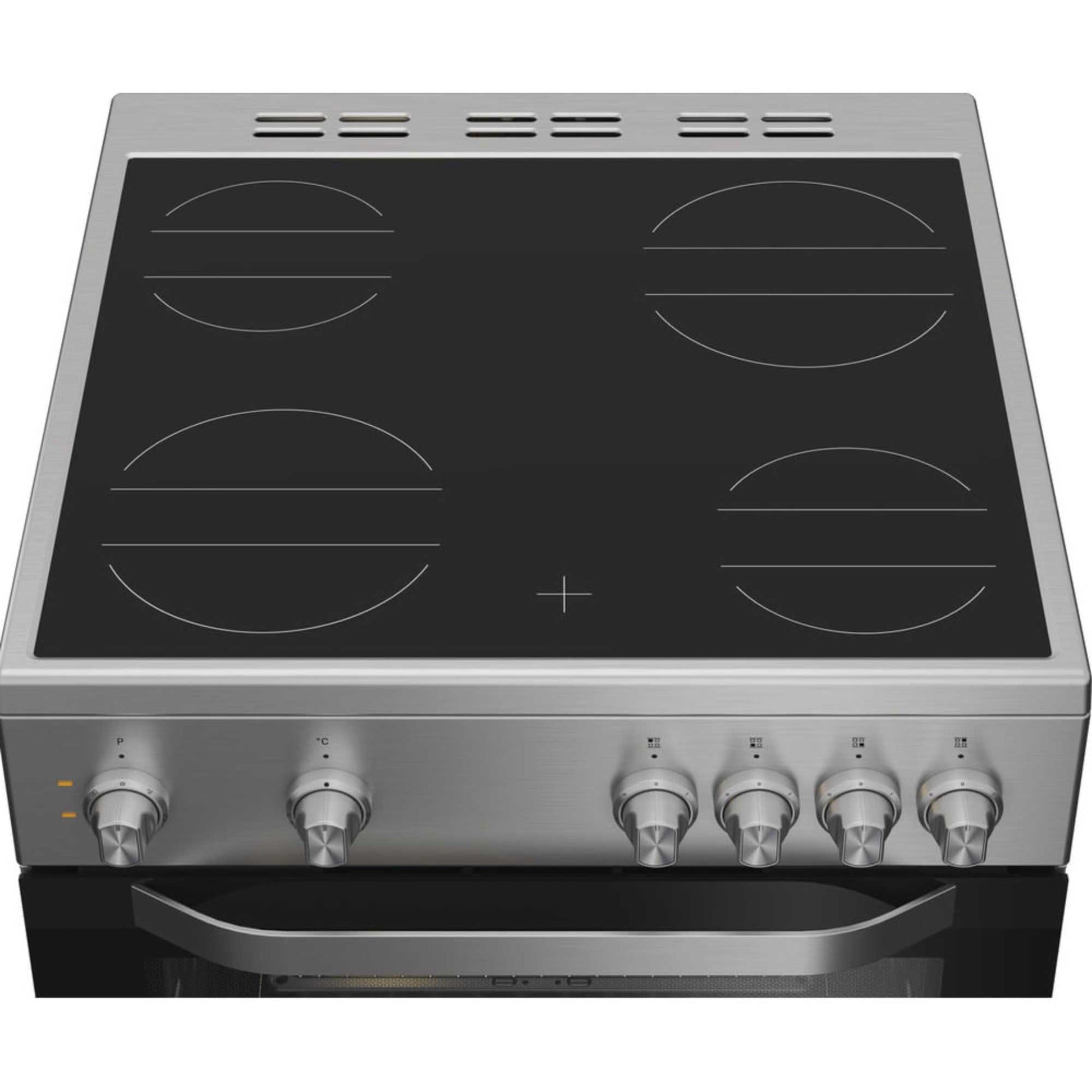 Hotpoint 60cm Electric Single Oven Cooker - H6V5KMX/UK