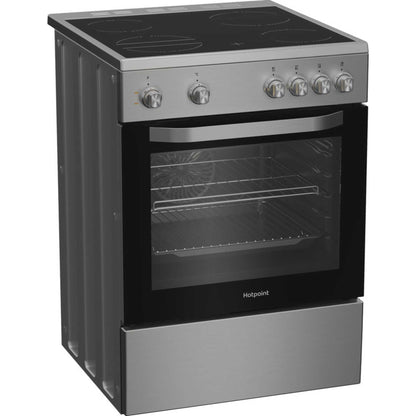 Hotpoint 60cm Electric Single Oven Cooker - H6V5KMX/UK