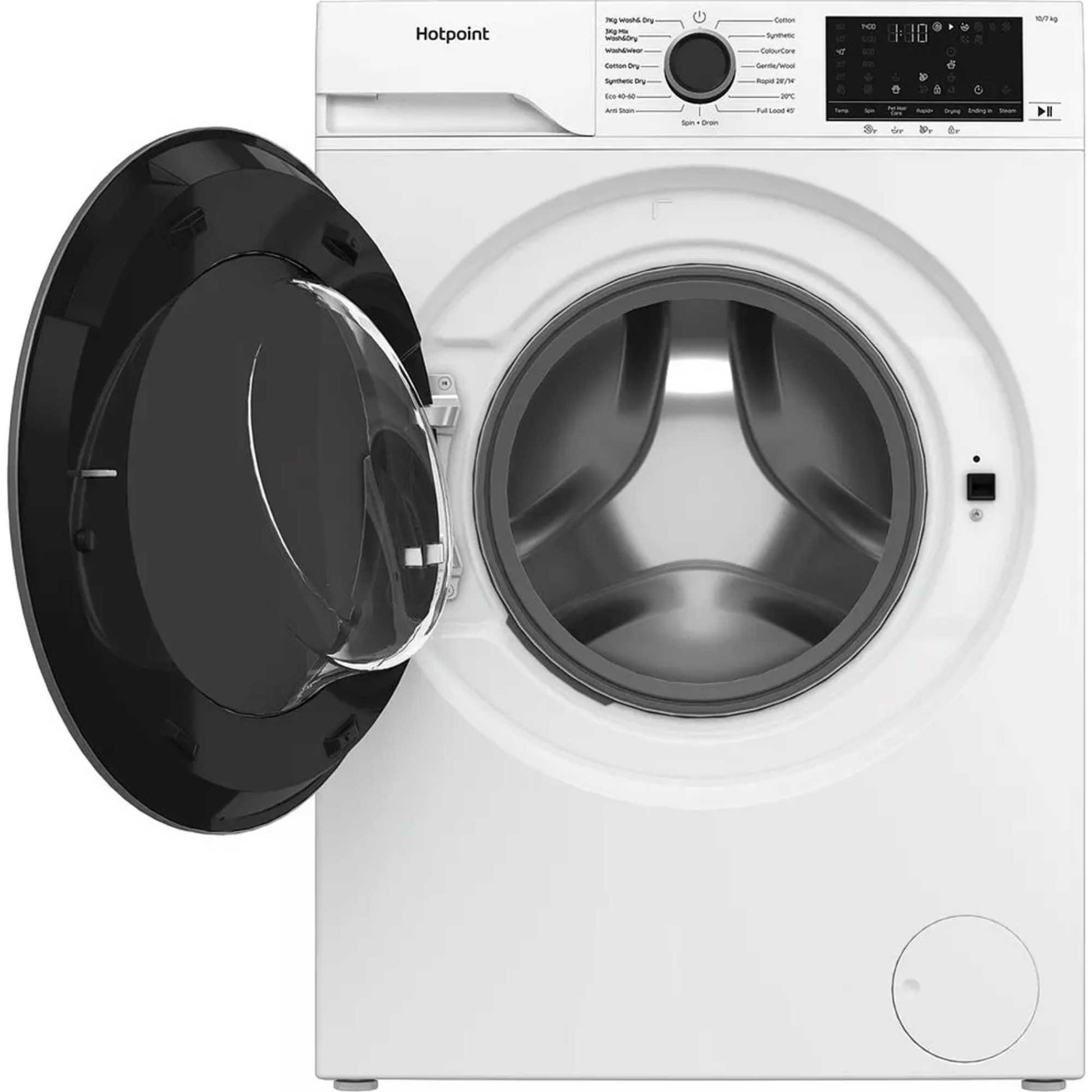 Hotpoint 10kg Wash 7kg Dry 1400rpm Washer Dryer - HBD1781ANTISTAIN