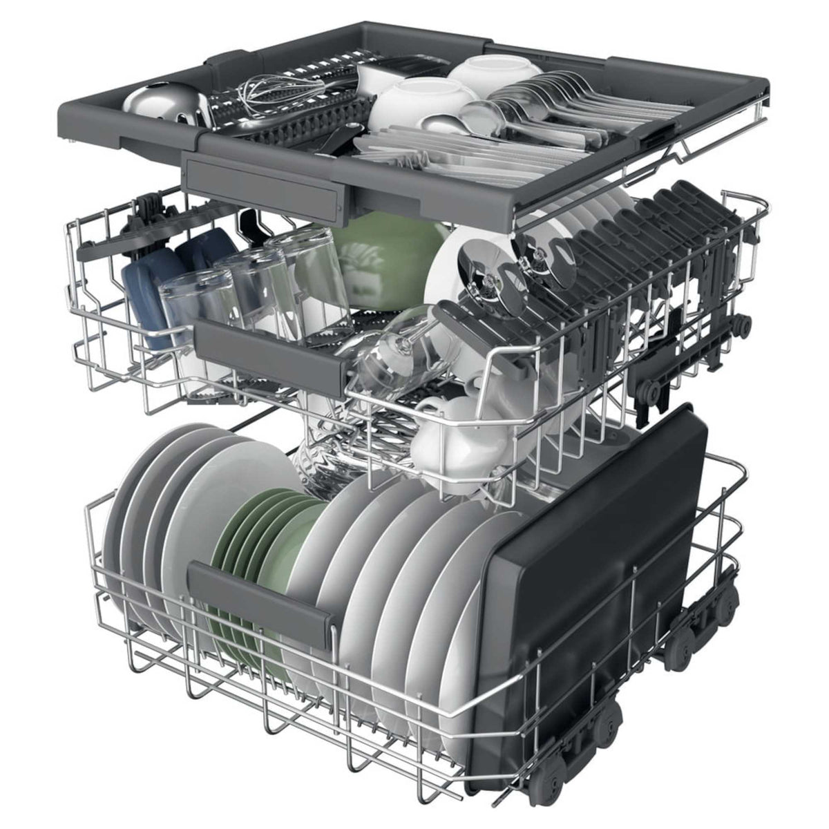 Hotpoint Freestanding Full-Sized Dishwasher - HD7F HP33 UK