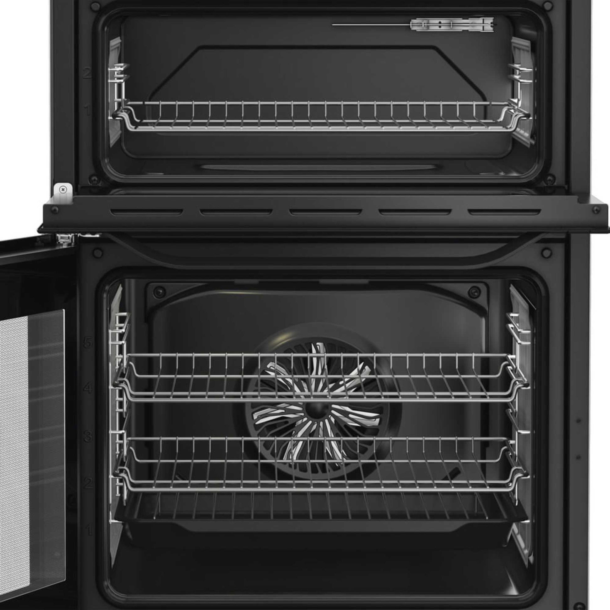 Hotpoint 60cm Dual Fuel Double Oven Cooker - HDD6GDC2B1
