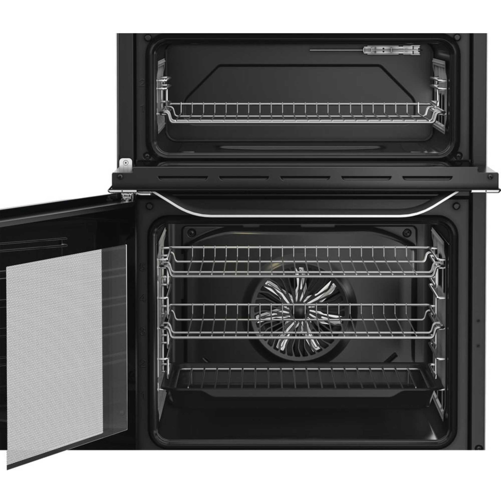 Hotpoint 60cm Electric Double Oven Cooker - HDE6IDC2X