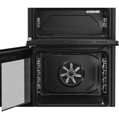 Hotpoint 60cm Electric Double Oven Cooker - HDE6VDB1