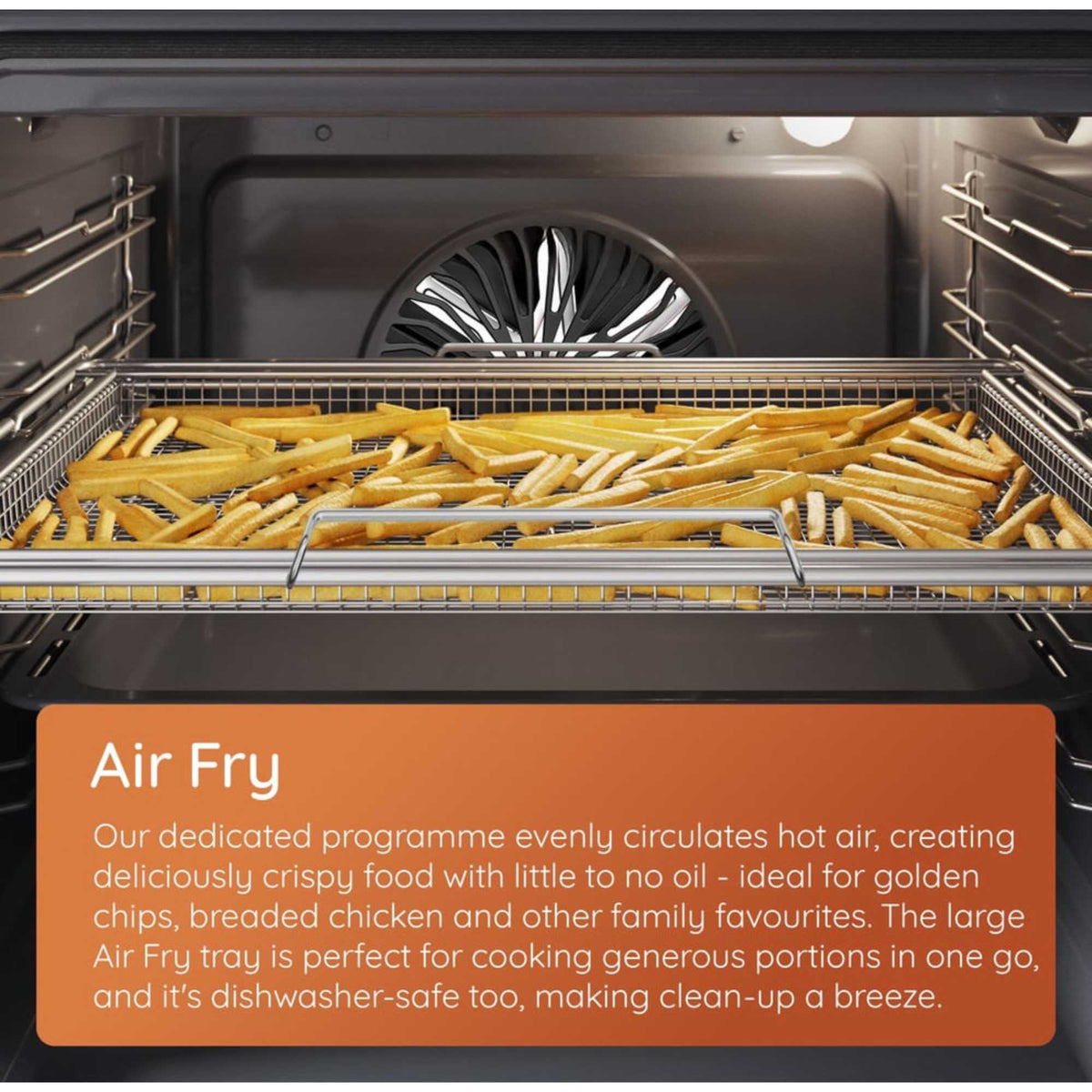 Hotpoint 60cm Electric Double Oven Cooker - HDE6VDCASB1
