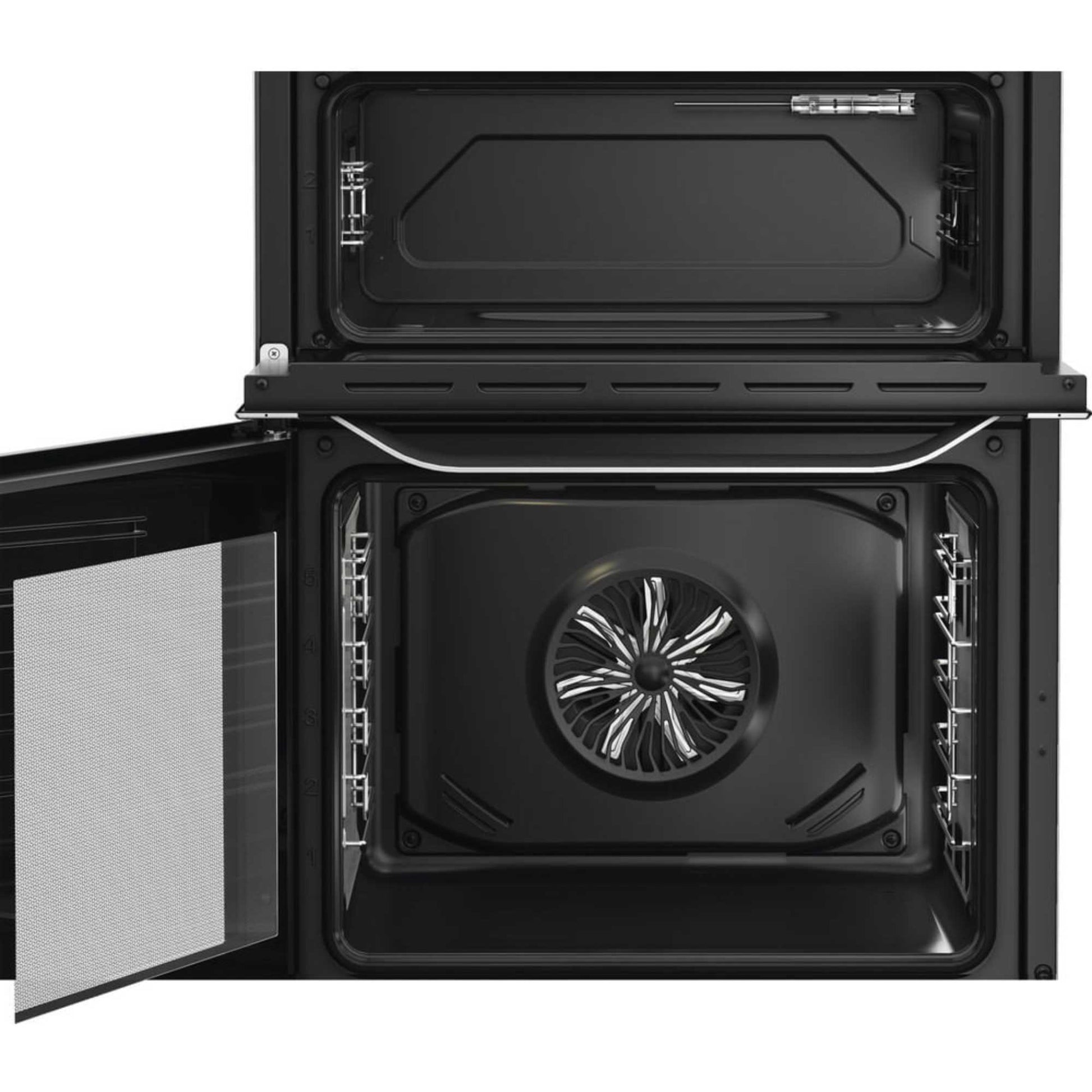 Hotpoint 60cm Electric Double Cooker Cooker - HDE6VDCASX