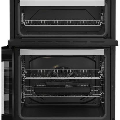 Hotpoint 60cm Electric Double Oven Cooker - HDE6VDW