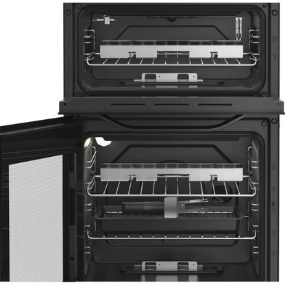Hotpoint 50cm Gas Double Oven Cooker - HDG5GCB