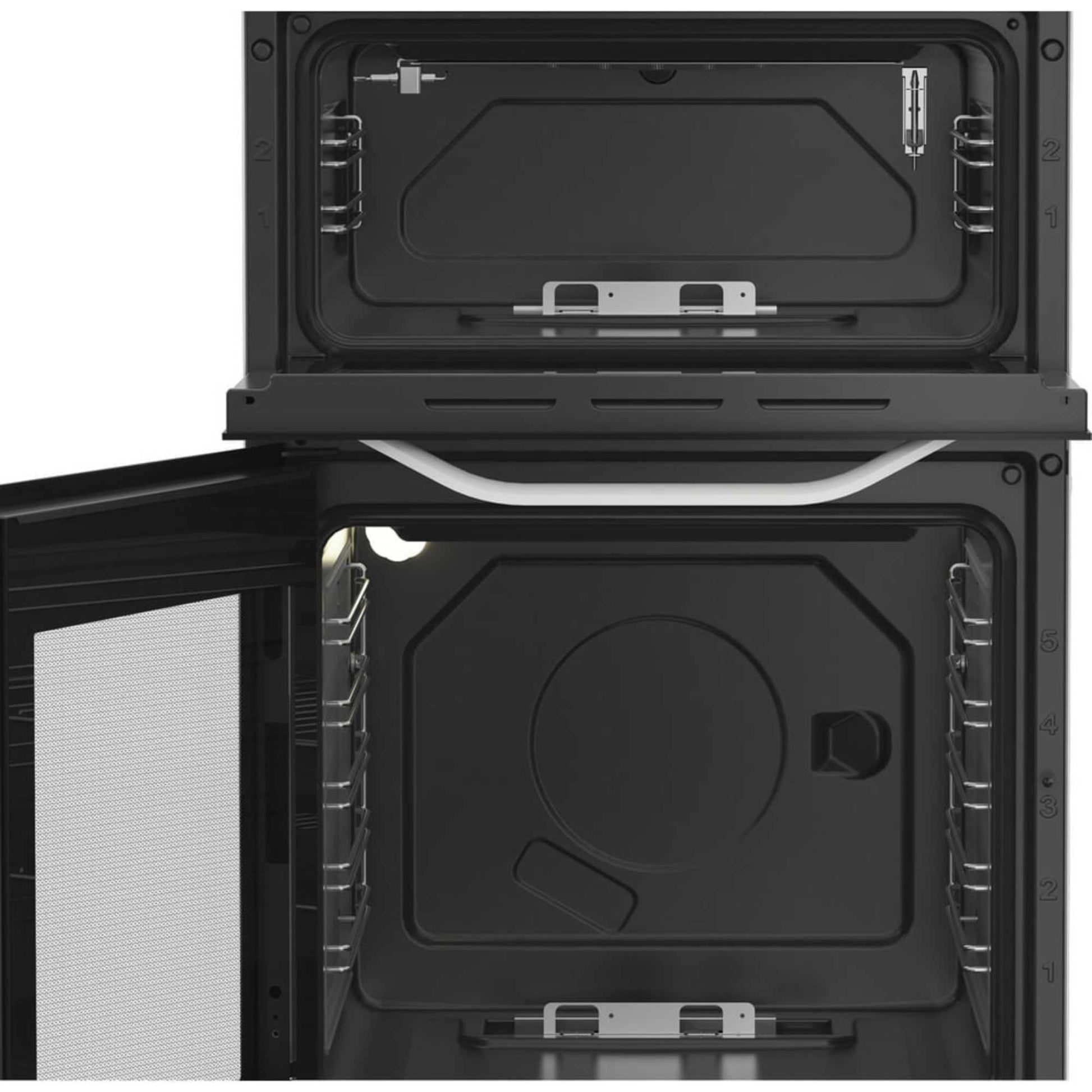 Hotpoint 50cm Gas Double Oven Cooker - HDG5GCW