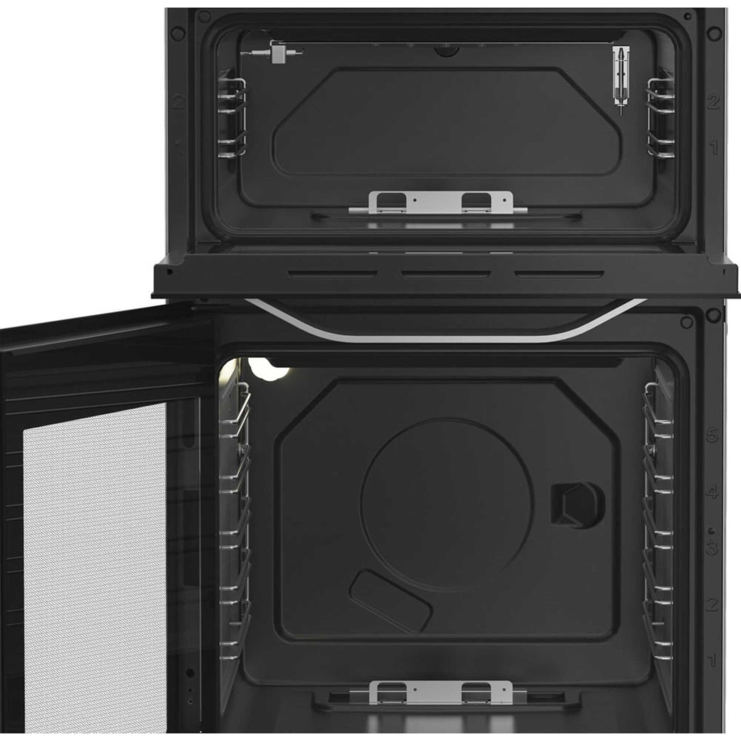 Hotpoint 50cm Gas Double Oven Cooker - HDG5GCX