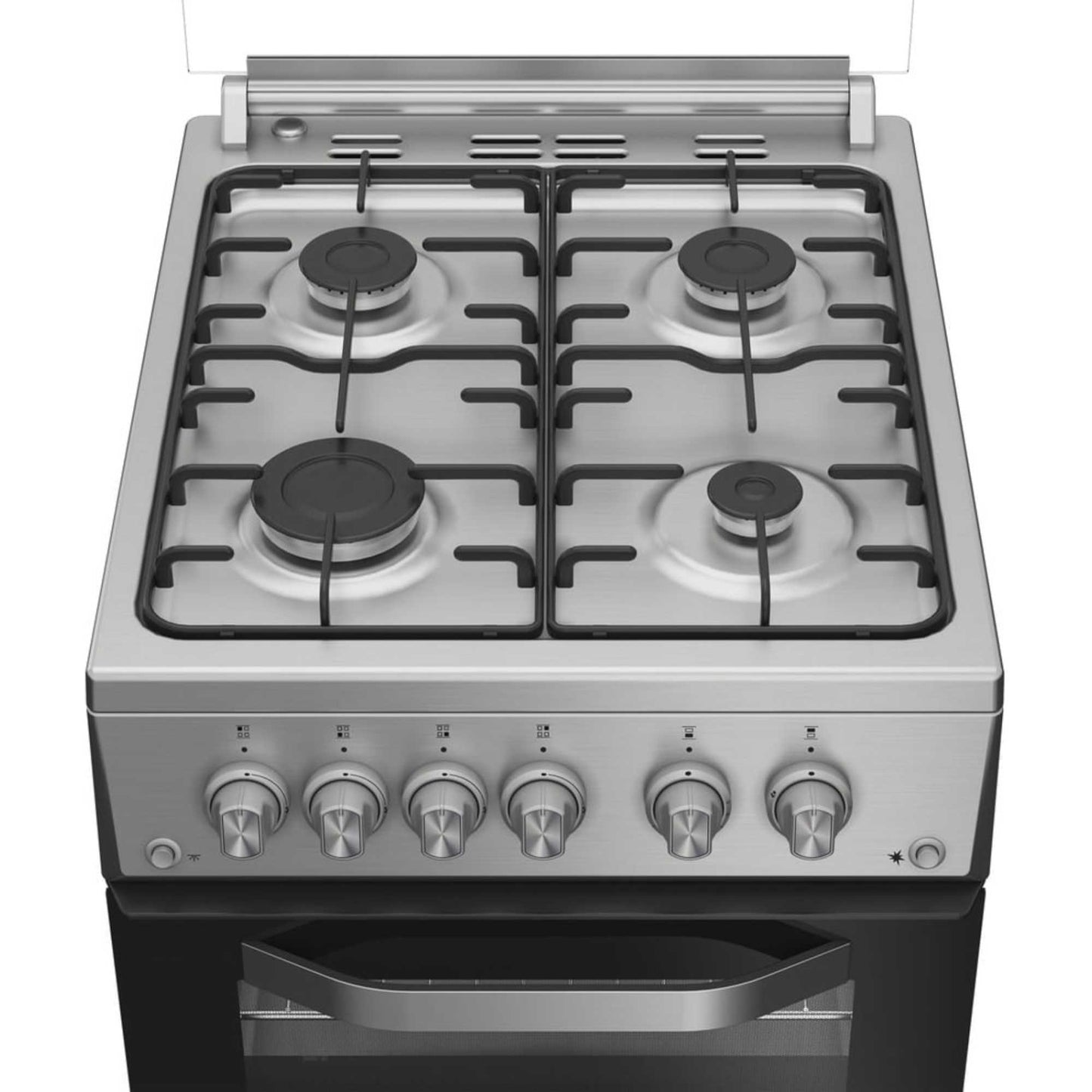 Hotpoint 50cm Gas Double Oven Cooker - HDG5GCX