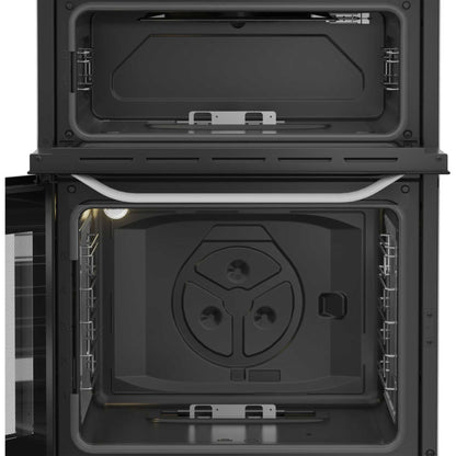 Hotpoint 60cm Gas Double Oven Cooker - HDG6GDCW