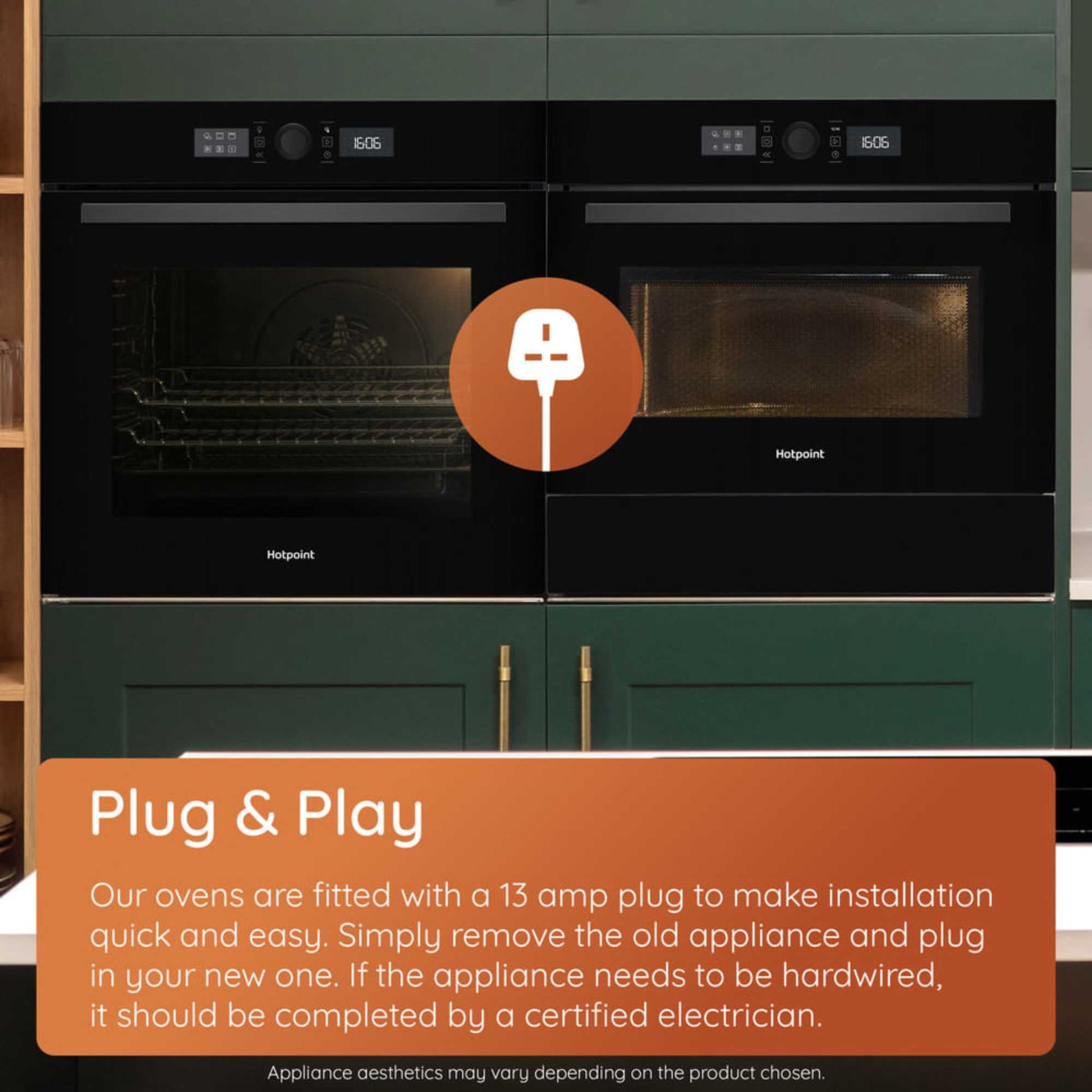 Hotpoint HO 235H X UK Class 2 60cm Built-In Single Multifunction Oven
