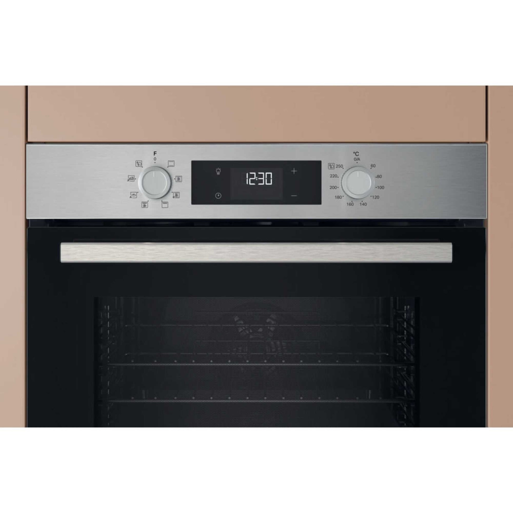 Hotpoint HO 255H X UK Class 2 Multiflow Single Electric Fan Oven - Stainless Steel