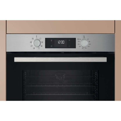 Hotpoint HO 255H X UK Class 2 Multiflow Single Electric Fan Oven - Stainless Steel
