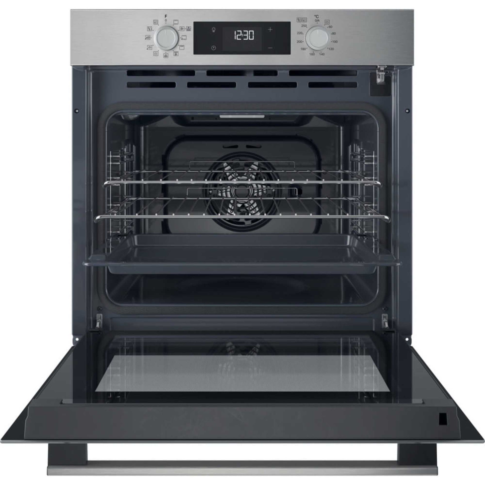 Hotpoint HO 278P X UK Class 2 60cm Built-In Single Multifunction Pyrolytic Oven