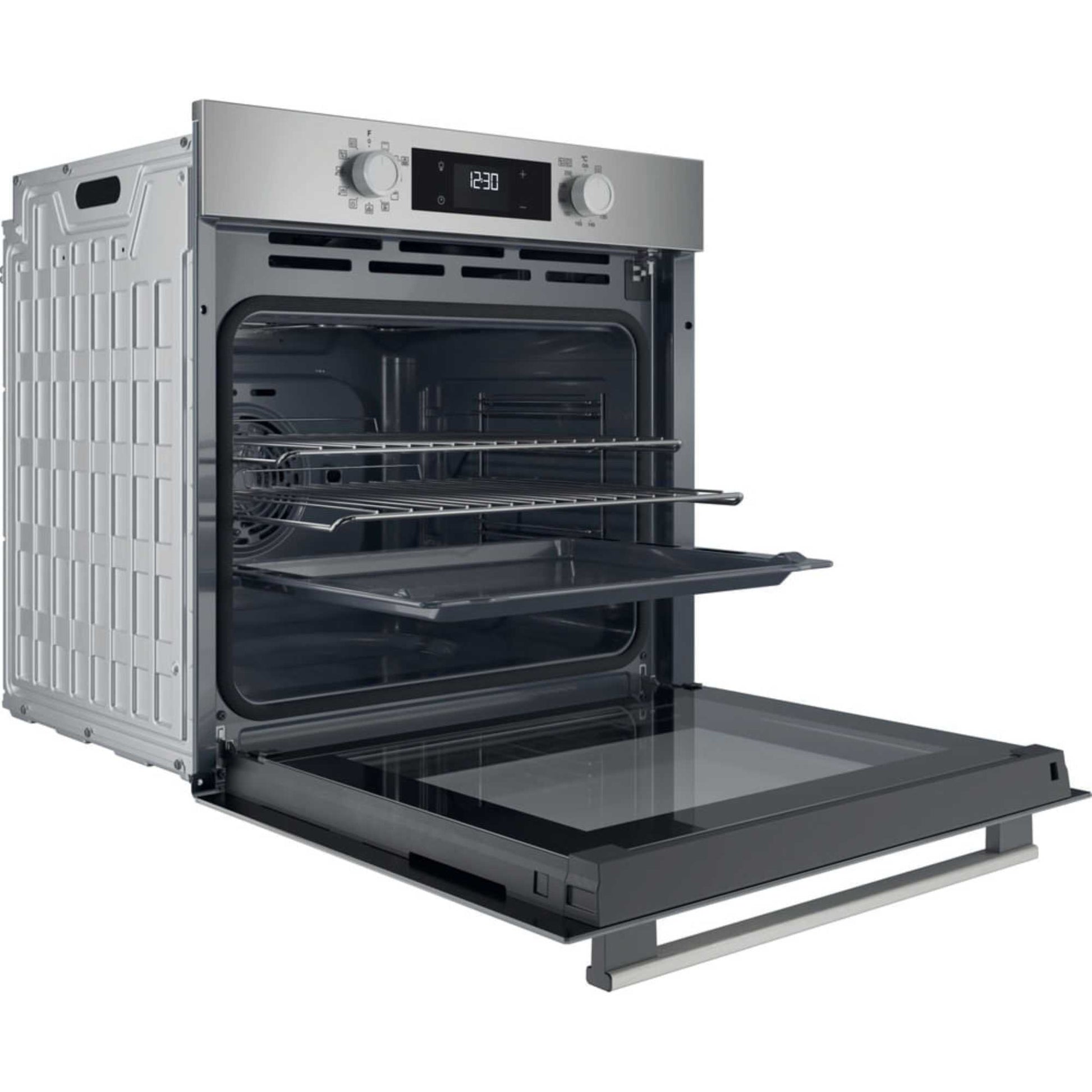 Hotpoint HO 278P X UK Class 2 60cm Built-In Single Multifunction Pyrolytic Oven