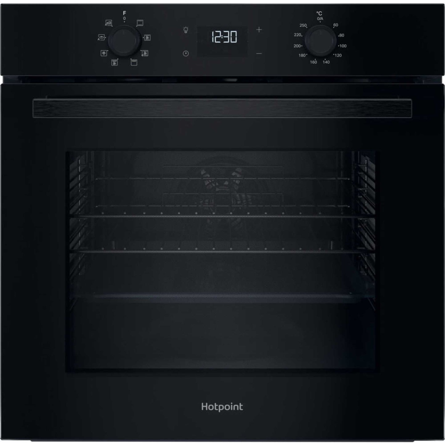 Hotpoint HO 455C B UK Class 2 60cm Built-In Single Multifunction Oven