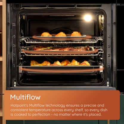 Hotpoint HO 455C B UK Class 2 60cm Built-In Single Multifunction Oven