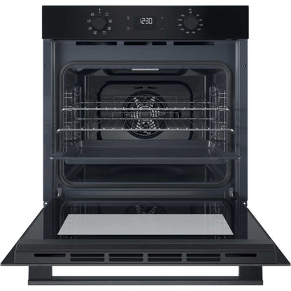 Hotpoint HO 455H B UK Class 2 Multiflow Single Electric Fan Oven - Black