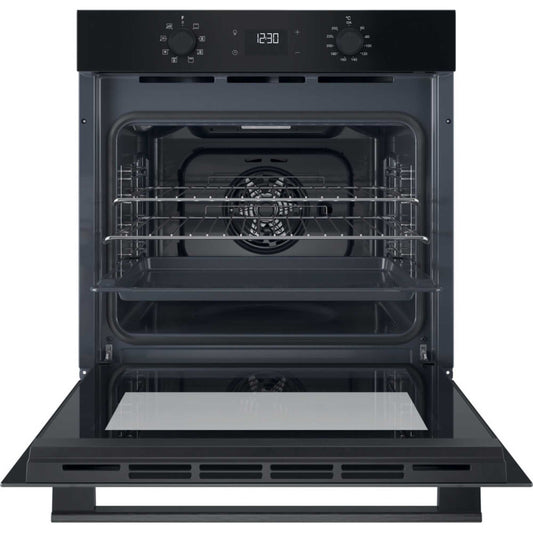 Hotpoint HO 455H B UK Class 2 Multiflow Single Electric Fan Oven - Black