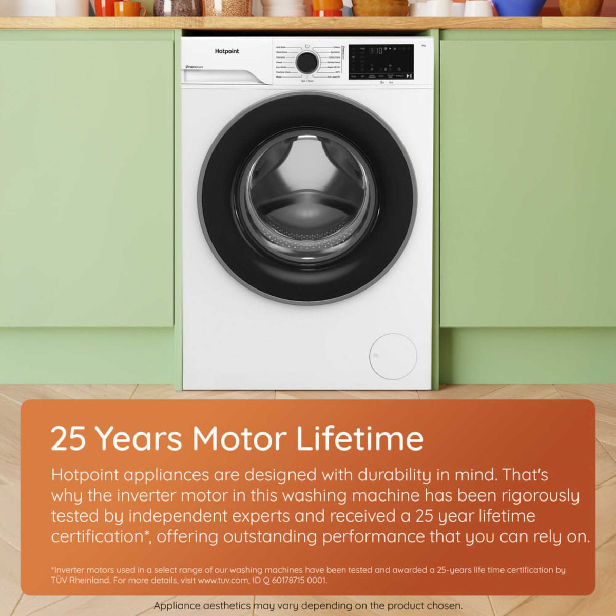 Hotpoint Fabric Care with PetHairCare 10kg 1400rpm Washing Machine - HP 105GA CARE UK