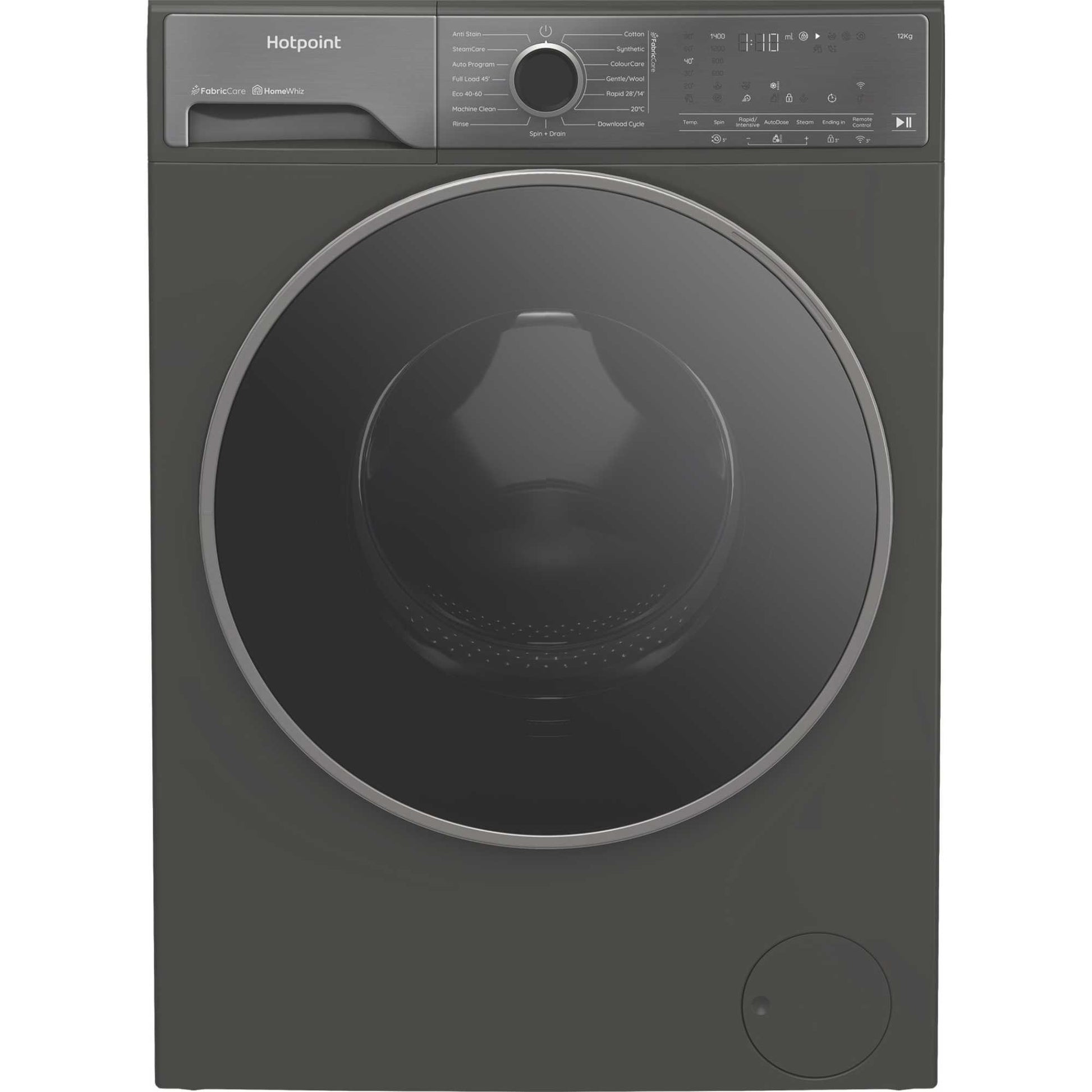 Hotpoint 12kg 1400rpm Washing Machine - HP 124GA CARE UK