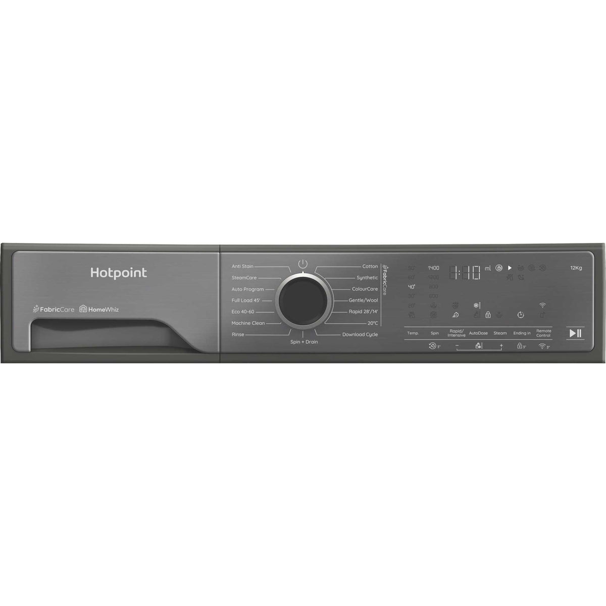 Hotpoint 12kg 1400rpm Washing Machine - HP 124GA CARE UK