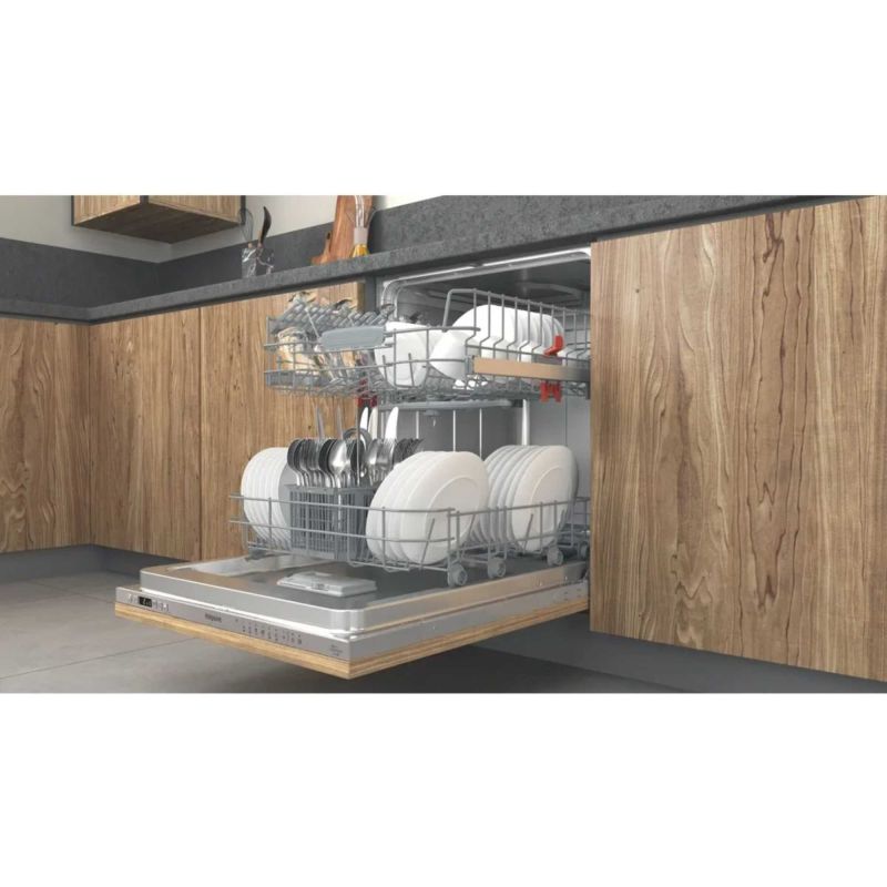 Hotpoint Fully Integrated Full-Sized Dishwasher - HP2IFC14BN6UK