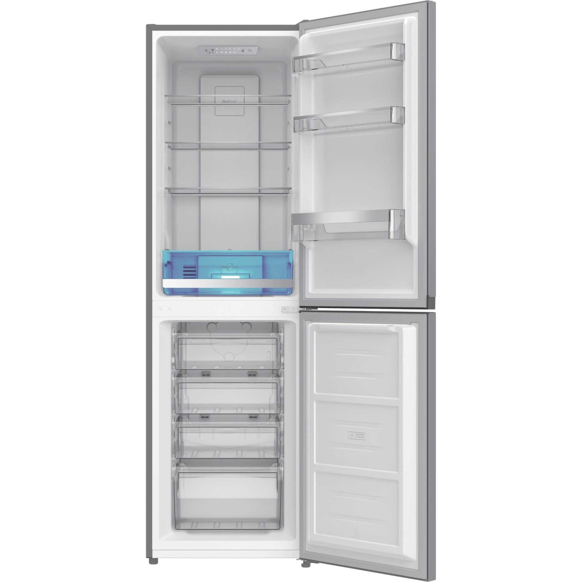 Hotpoint Fridge Freezer 50/50 Total No Frost - Brushed Steel - HPKF3241XP4UK