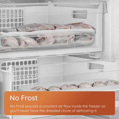 Hotpoint Fridge Freezer 50/50 No Frost - White - HPKH 1261 W4UK