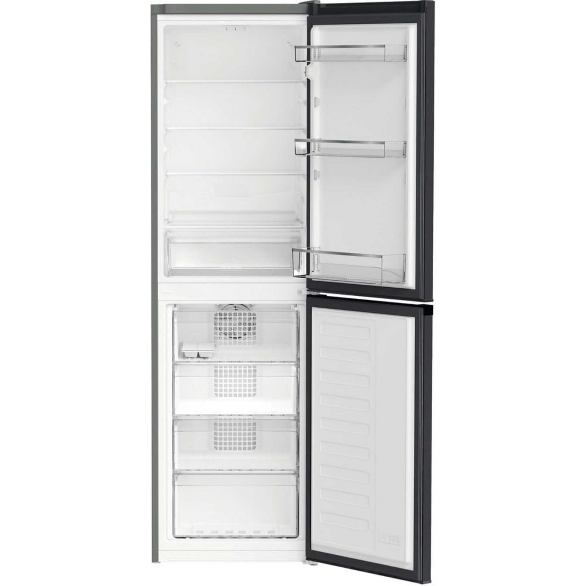 Hotpoint Fridge Freezer 50/50 No Frost - Dark Grey - HPKH 1261 XBR4UK