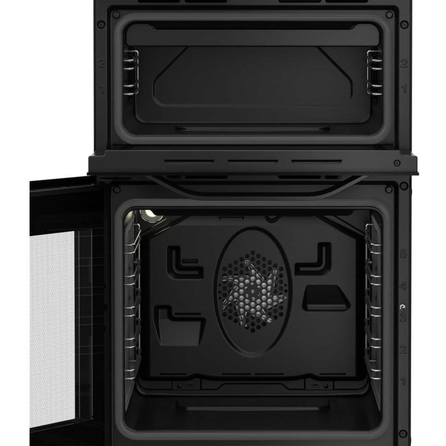 Hotpoint 50cm Electric Single Oven Cooker - HTE5VCB