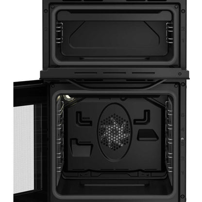 Hotpoint 50cm Electric Single Oven Cooker - HTE5VCB