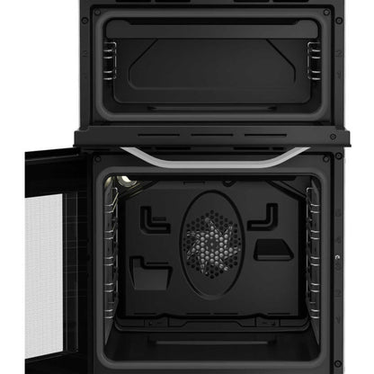 Hotpoint 50cm Electric Single Oven Cooker - HTE5VCW