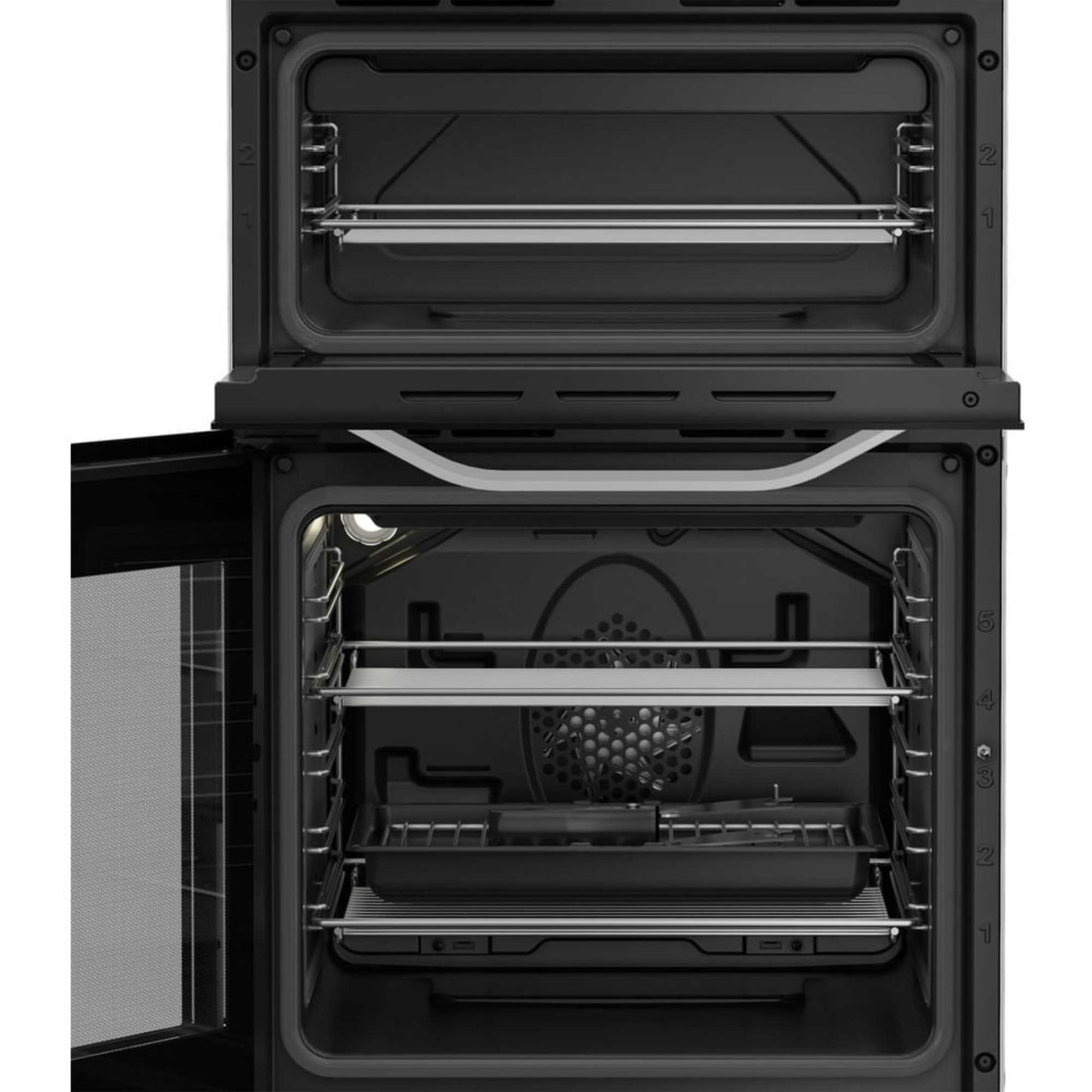 Hotpoint 50cm Electric Single Oven Cooker - HTE5VCW