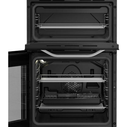 Hotpoint 50cm Electric Single Oven Cooker - HTE5VCW